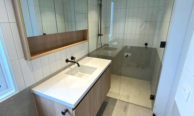 Bathroom tiling