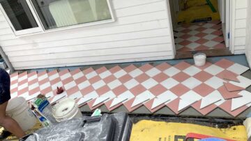 Porch Tile Restoration and Repair in Caulfield