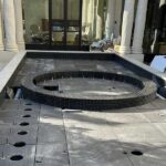 pool tile regrouting