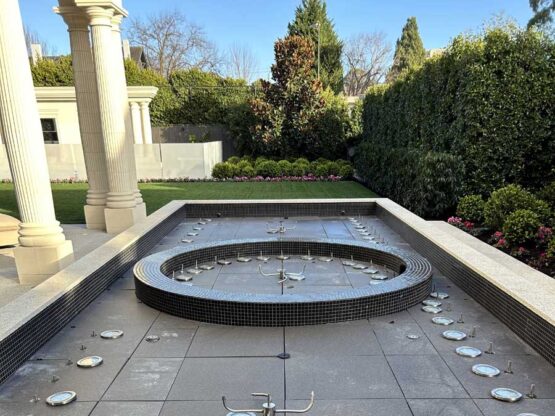 pool tile regrouting